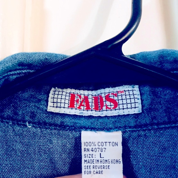 VtG Coastal Cowgirl Denim Button Down LongSleeves MIDI Southwestern Beauty๐๐ค - Picture 14 of 16